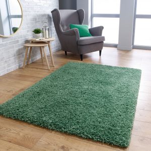 Isla Sage Green 120cm x 170cm Shaggy UK Mainland Free Shipping