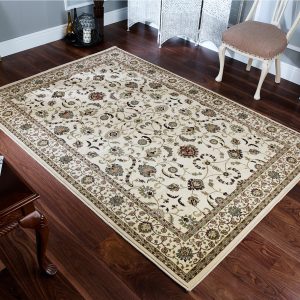 Kendra 137W Cream 80cm x 140cm Traditional UK Mainland Free Shipping