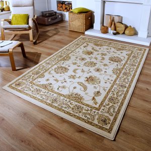 Kendra 2330X Cream 120cm x 170cm Traditional UK Mainland Free Shipping