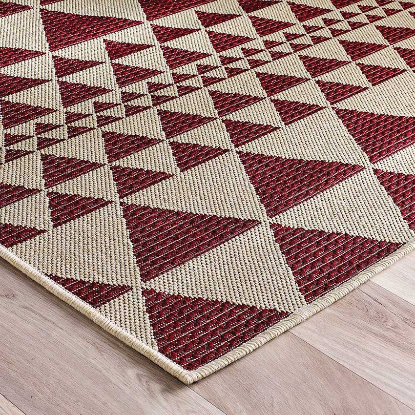 Prism Red 60cm x 230cm Hall Runner UK Mainland Free Shipping