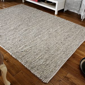 Savannah Grey 120cm x 170cm Wool UK Mainland Free Shipping