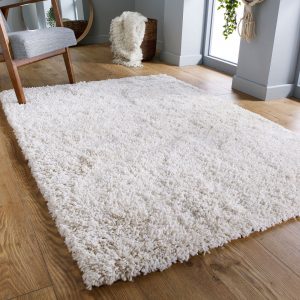 Serene Cream 80cm x 150cm Shaggy UK Mainland Free Shipping