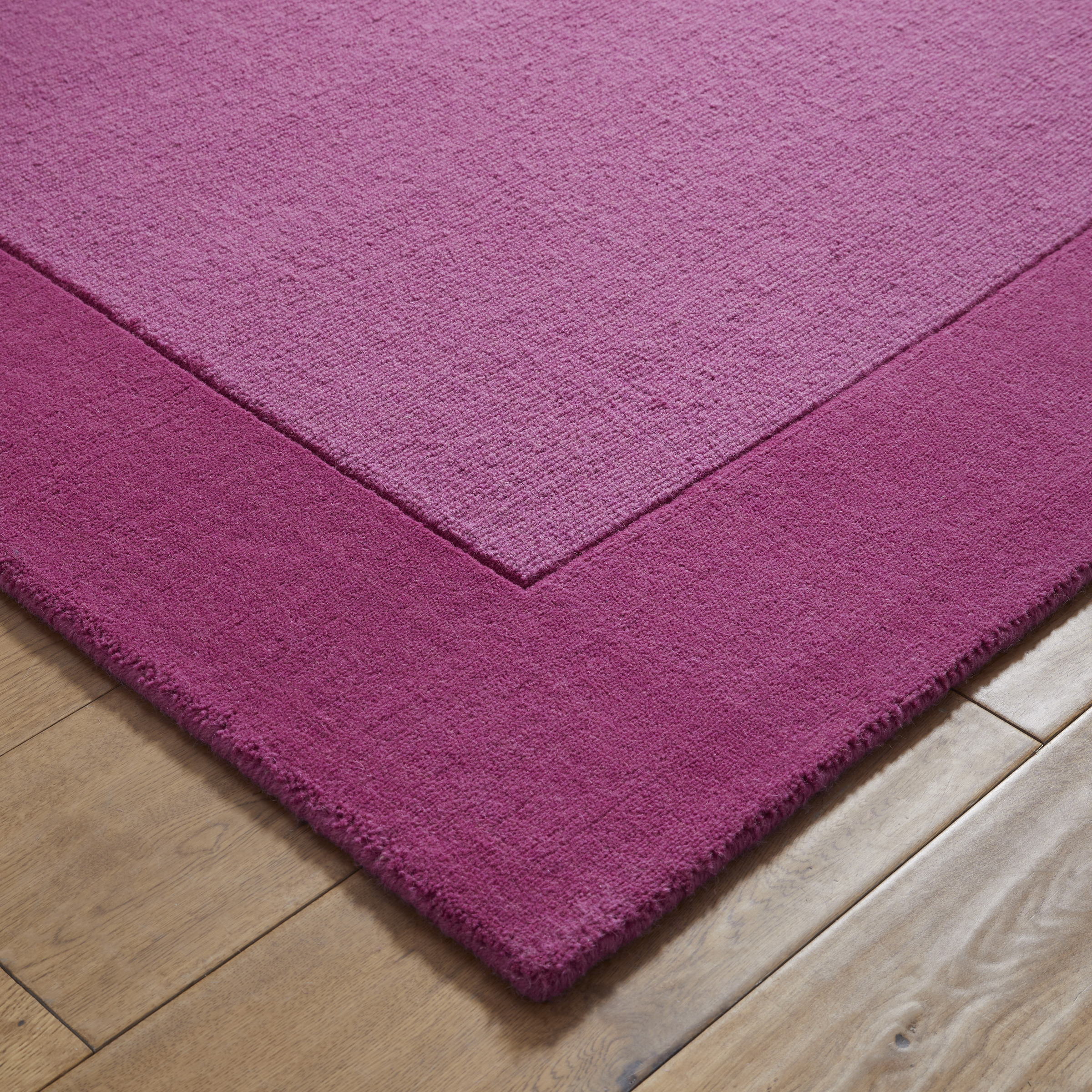 Colours Pink  160cm x 230cm Wool UK Mainland Free Shipping