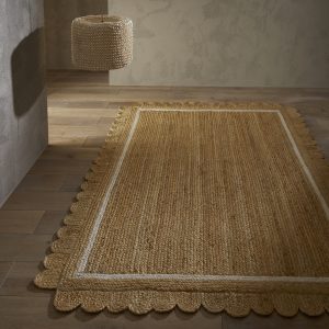 Natural Jute Rug | 160 x 230cm | Border Jute UK Mainland Free Shipping