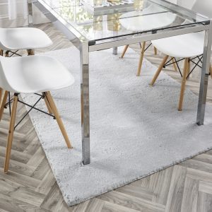 Washable Faux Fur Grey Rug 160cm X 230cm Budget UK Mainland Free Shipping