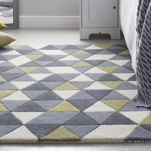 Honeycomb Ochre 80cm x 150cm Wool UK Mainland Free Shipping
