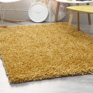Portland Ochre 140cm x 200cm Shaggy UK Mainland Free Shipping