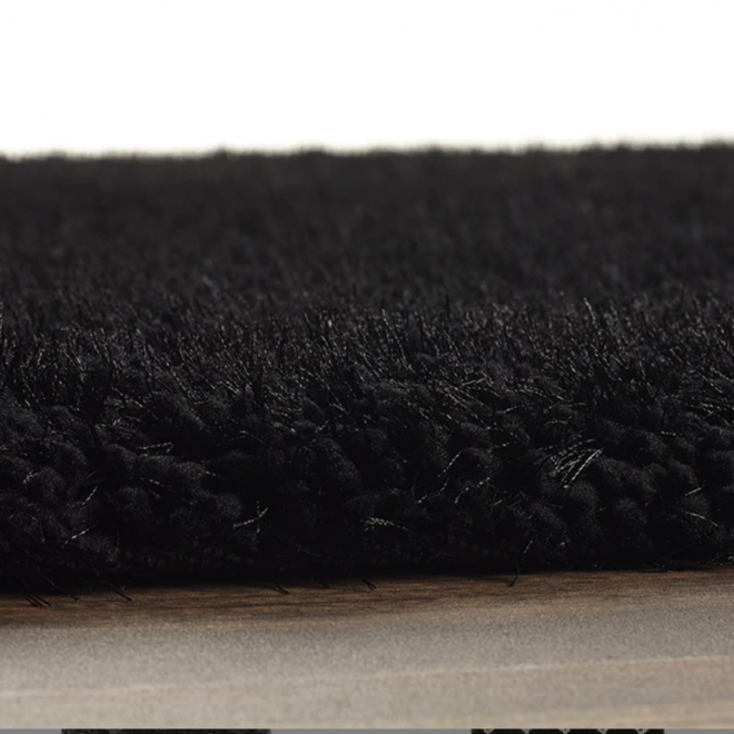 Chicago Black 160cm x 230cm Shaggy UK Mainland Free Shipping