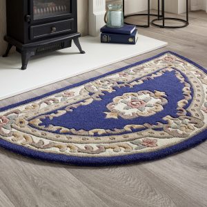Shensi Navy 67cm x 127cm Half Moon Circle UK Mainland Free Shipping