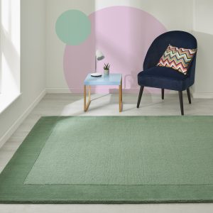 Colours Green 120cm x 170cm Wool UK Mainland Free Shipping