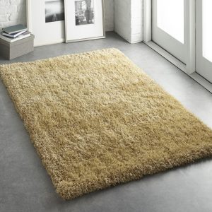 Ochre Polyester Shagpile | 200cm x 290cm Shaggy UK Mainland Free Shipping