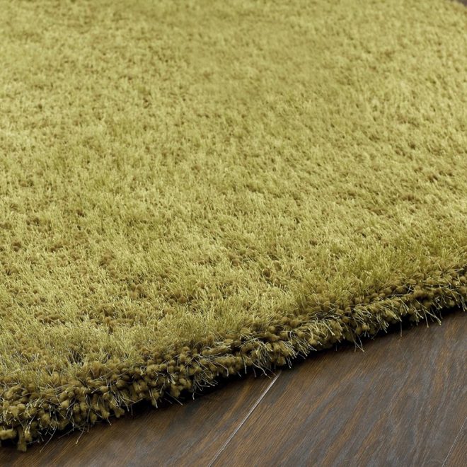 Olive Polyester Shagpile | 110cm x 160cm Shaggy UK Mainland Free Shipping