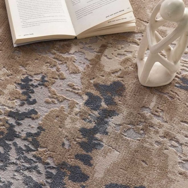 Distressed Rug Blue/Grey | 160cm x 230cm Traditional UK Mainland Free Shipping