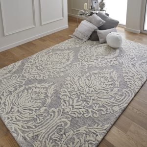 Wool Rug 160 x 230cm | Hampton Damask Wool UK Mainland Free Shipping