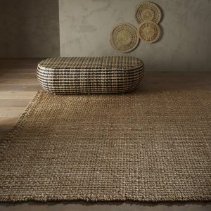 Natural Jute Rug | 120 x 170cm | Basket Jute UK Mainland Free Shipping