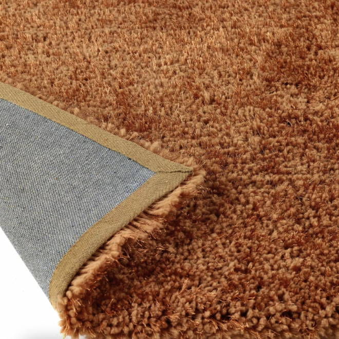 Rust Polyester Shagpile | 110cm x 160cm Shaggy UK Mainland Free Shipping