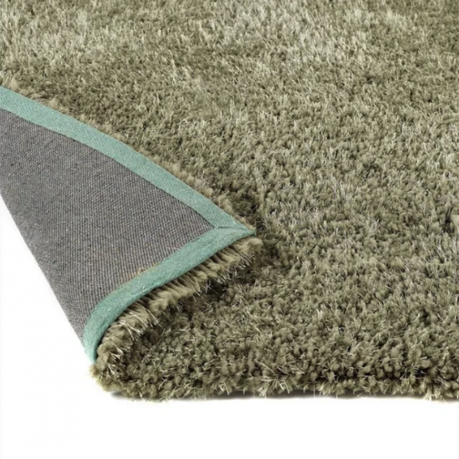 Sage Green Polyester Shagpile | 110cm x 160cm Shaggy UK Mainland Free Shipping