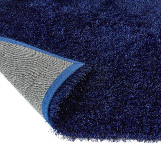 Indigo Polyester Shagpile | 160cm x 230cm Shaggy UK Mainland Free Shipping