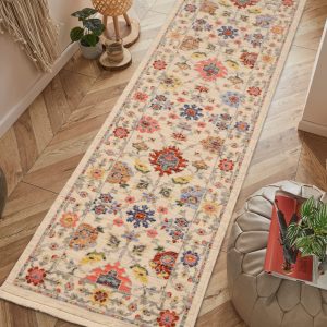 New Nomad Floral 068 X 235 Cm (Runner) Traditional UK Mainland Free Shipping