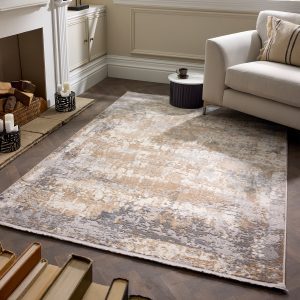 Vintage Medallion Distressed Rug Traditional UK Mainland Free Shipping