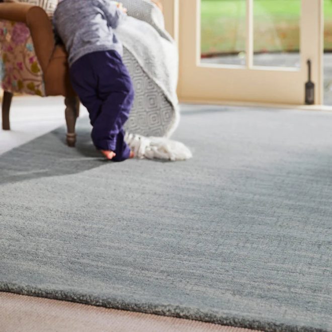 Country Sea Mist Wool Rugs UK Mainland Free Shipping