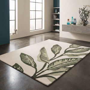 Paradise Leaf Paradise Leaf Wool Rugs UK Mainland Free Shipping
