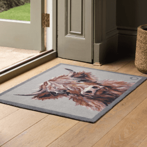 Heritage Highland Cow Heritage Highland Cow Doormats | Runners UK Mainland Free Shipping