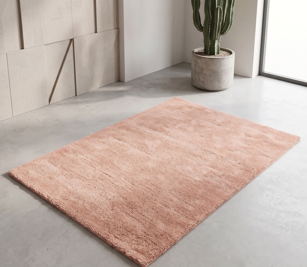 Hush Coral Pink Hush Coral Pink Prestige rugs UK Mainland Free Shipping