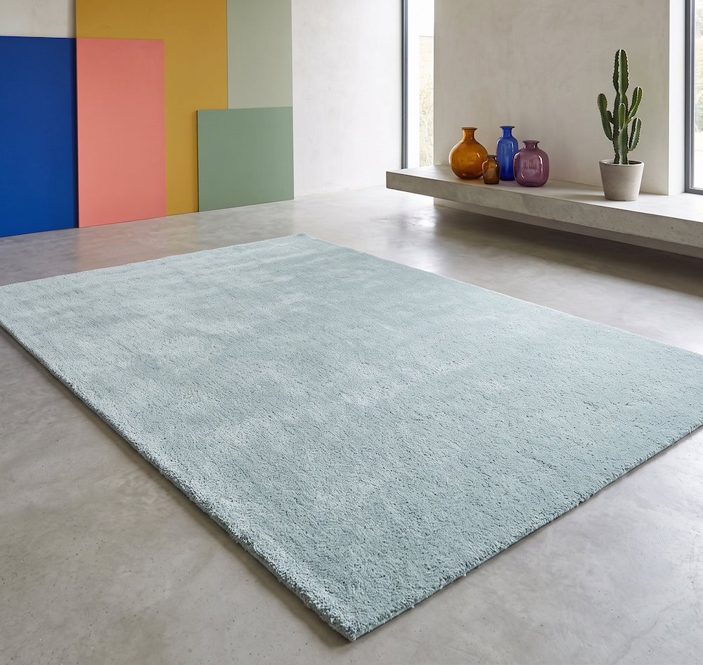 Hush Coral Ice Blue Hush Coral Ice Blue Prestige rugs UK Mainland Free Shipping
