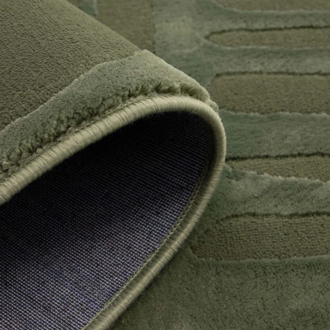 Pathway Green Rug Contemporary Rugs UK Mainland Free Shipping