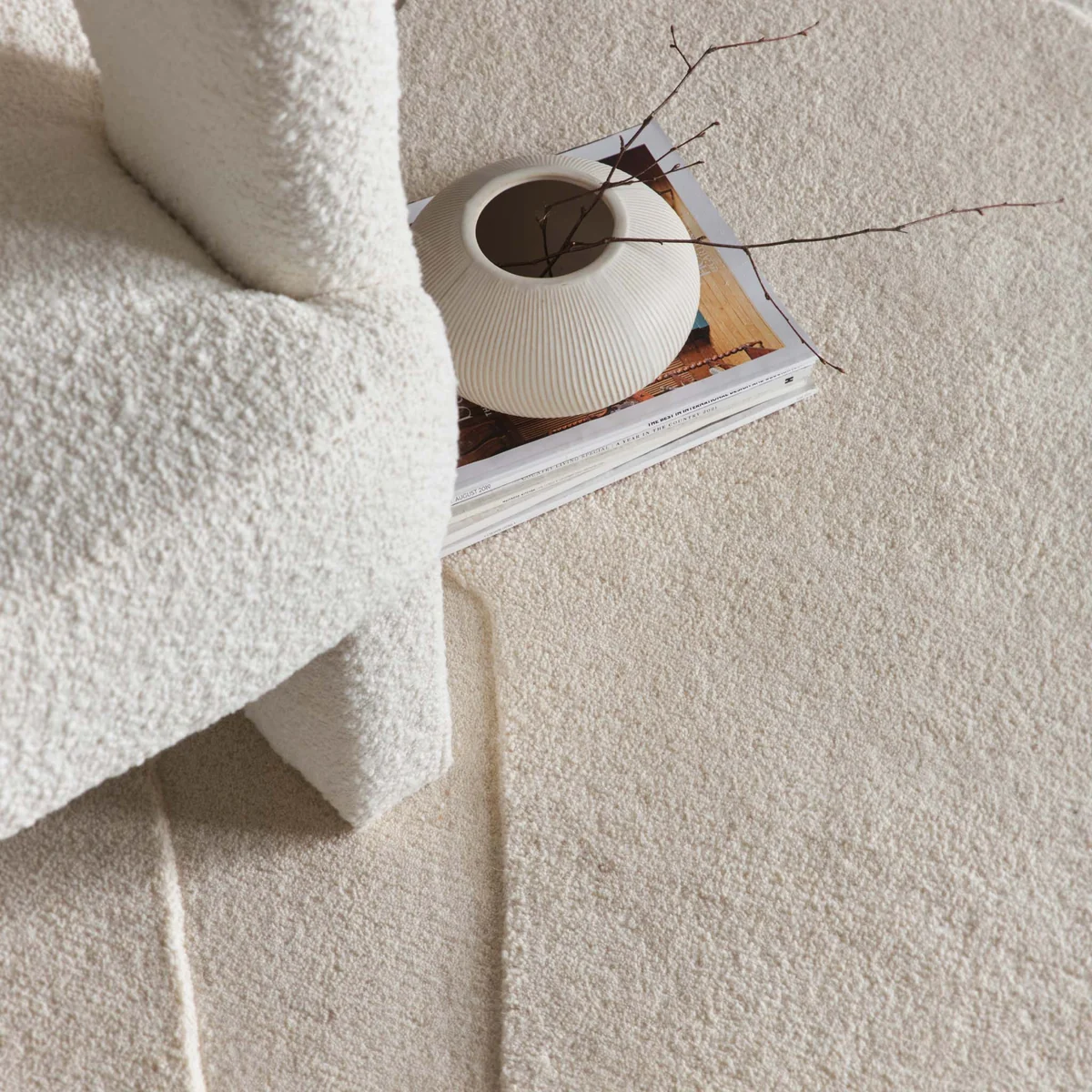 Origins Sculptured | Formation Cream 3 Origins Sculptured | Formation Cream Wool Rugs UK Mainland Free Shipping