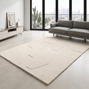 Origins Sculptured | Formation Cream Wool Rugs UK Mainland Free Shipping