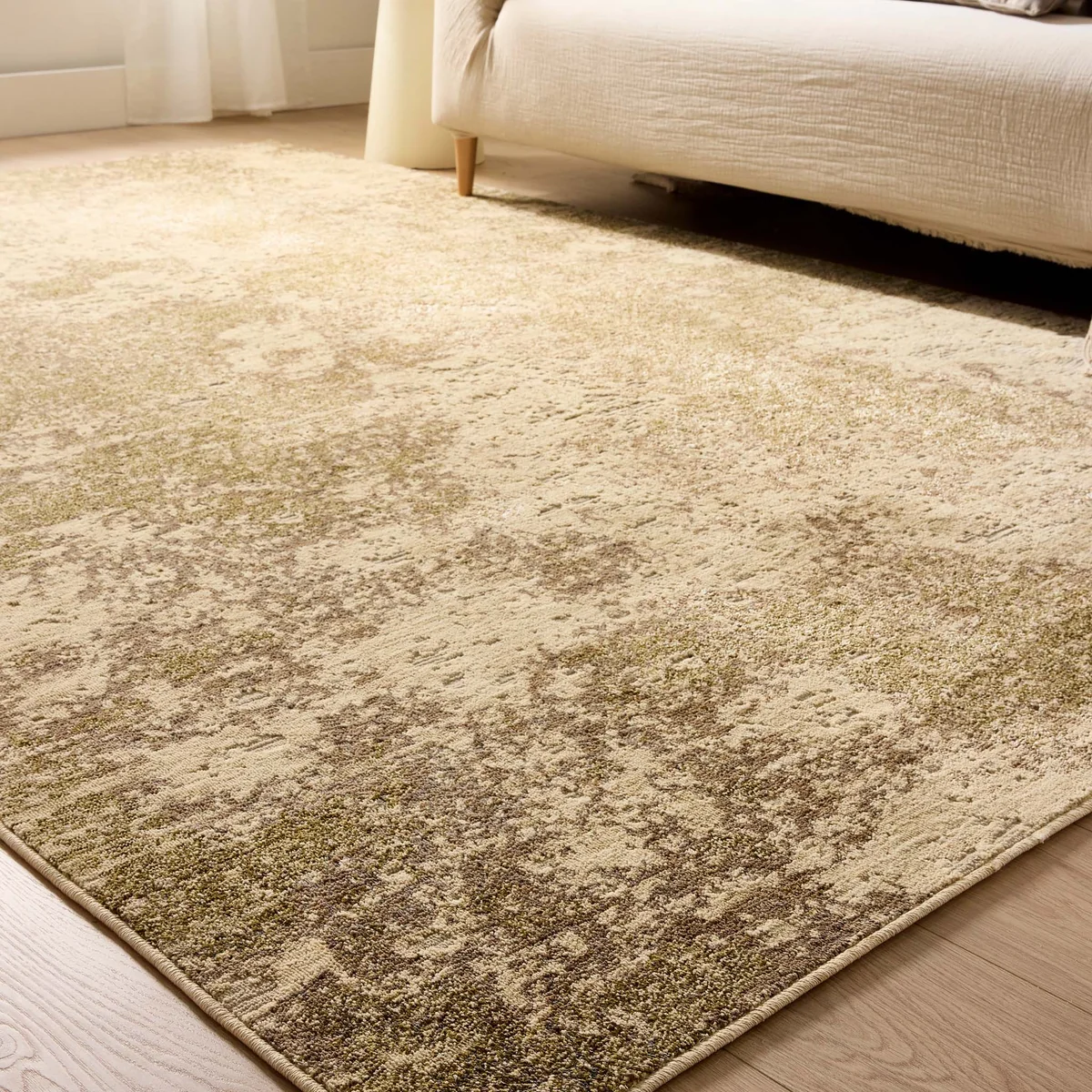 Oren Moss\Cream 3 Oren Moss\Cream Contemporary Rugs UK Mainland Free Shipping